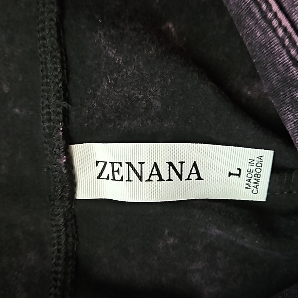 Zenana NWOT Mineral Washed Legging - Picture 3 of 3